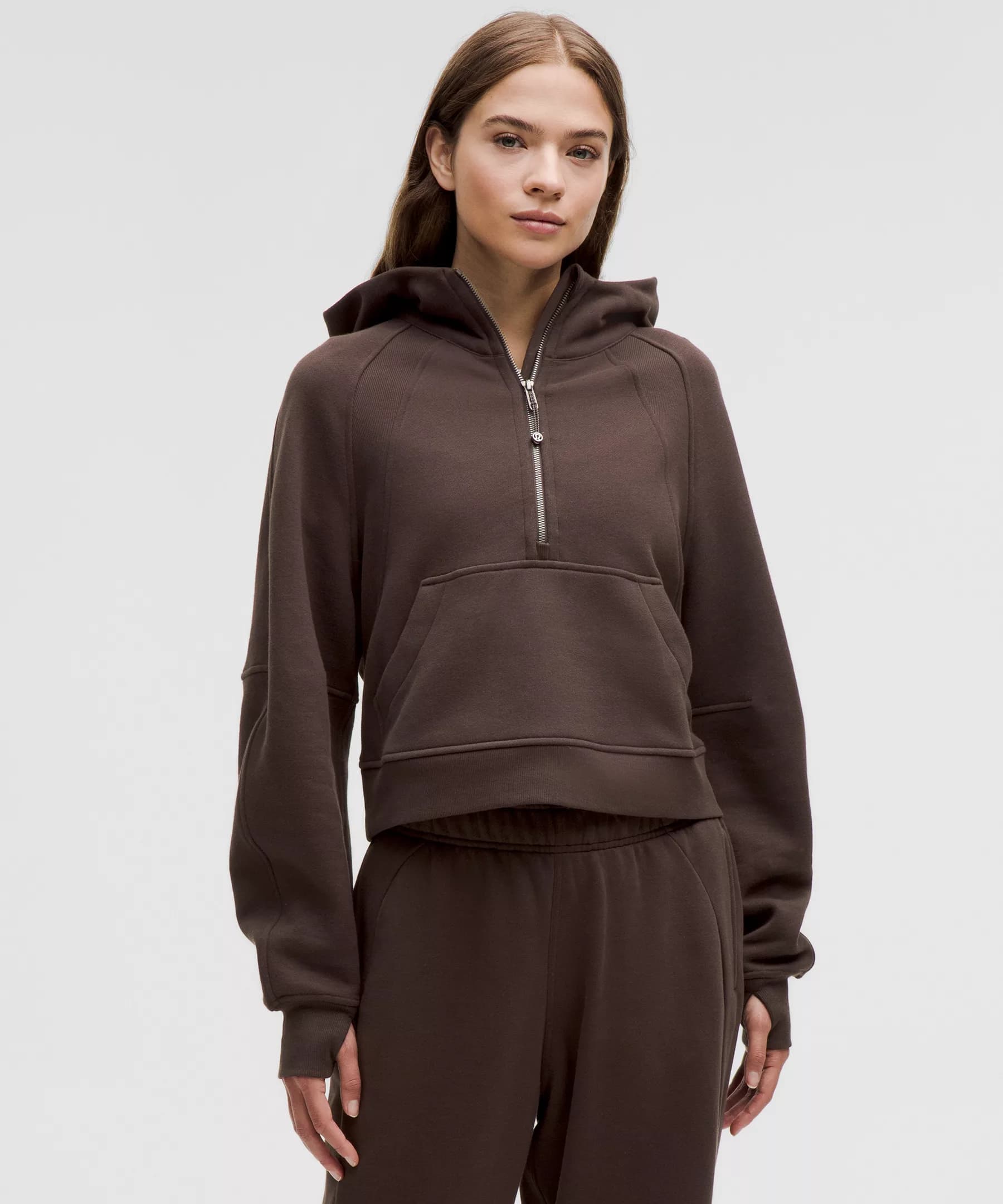 Scuba Oversized Half-Zip Hoodie - Image 1
