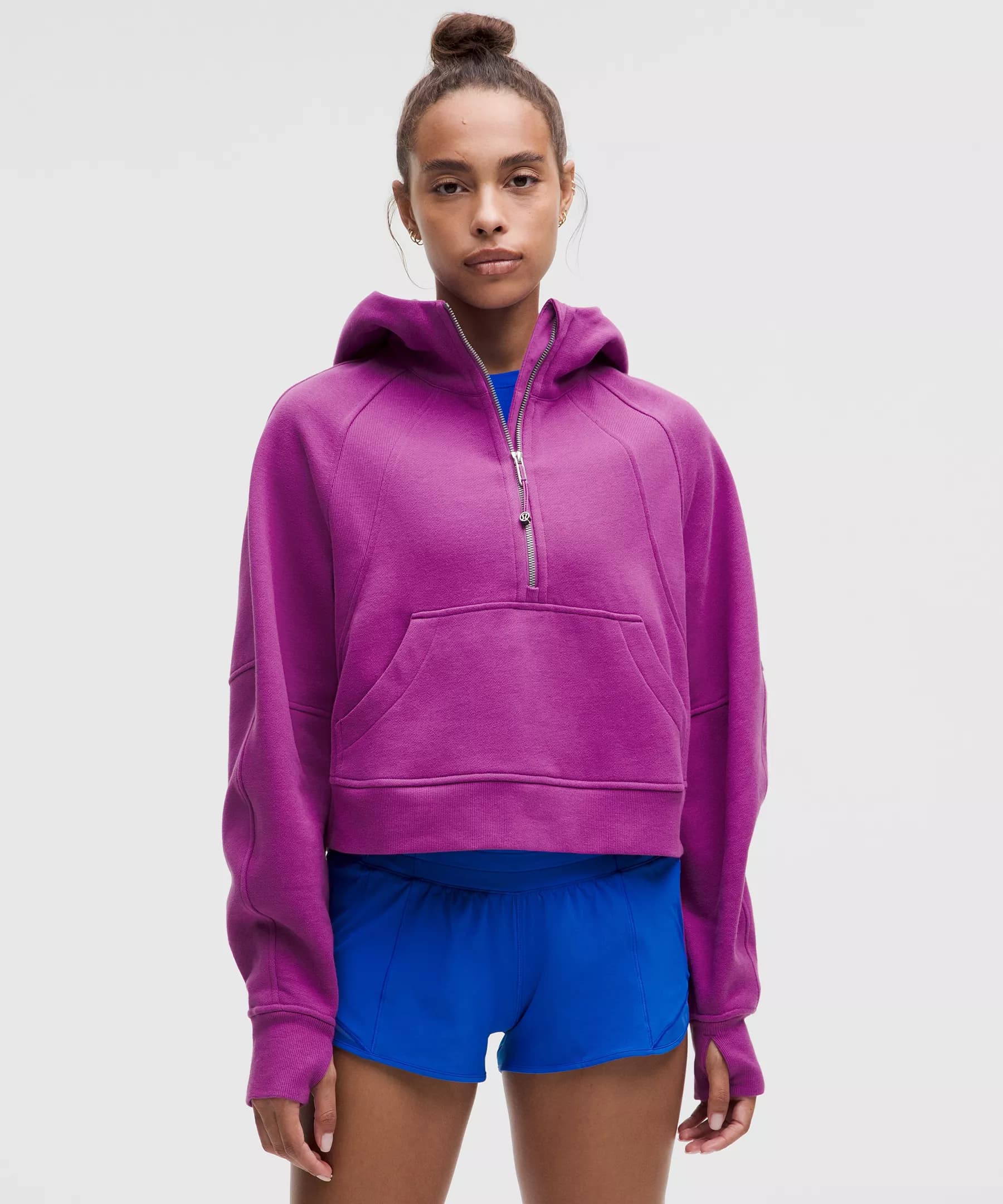Scuba Oversized Half-Zip Hoodie - Image 1