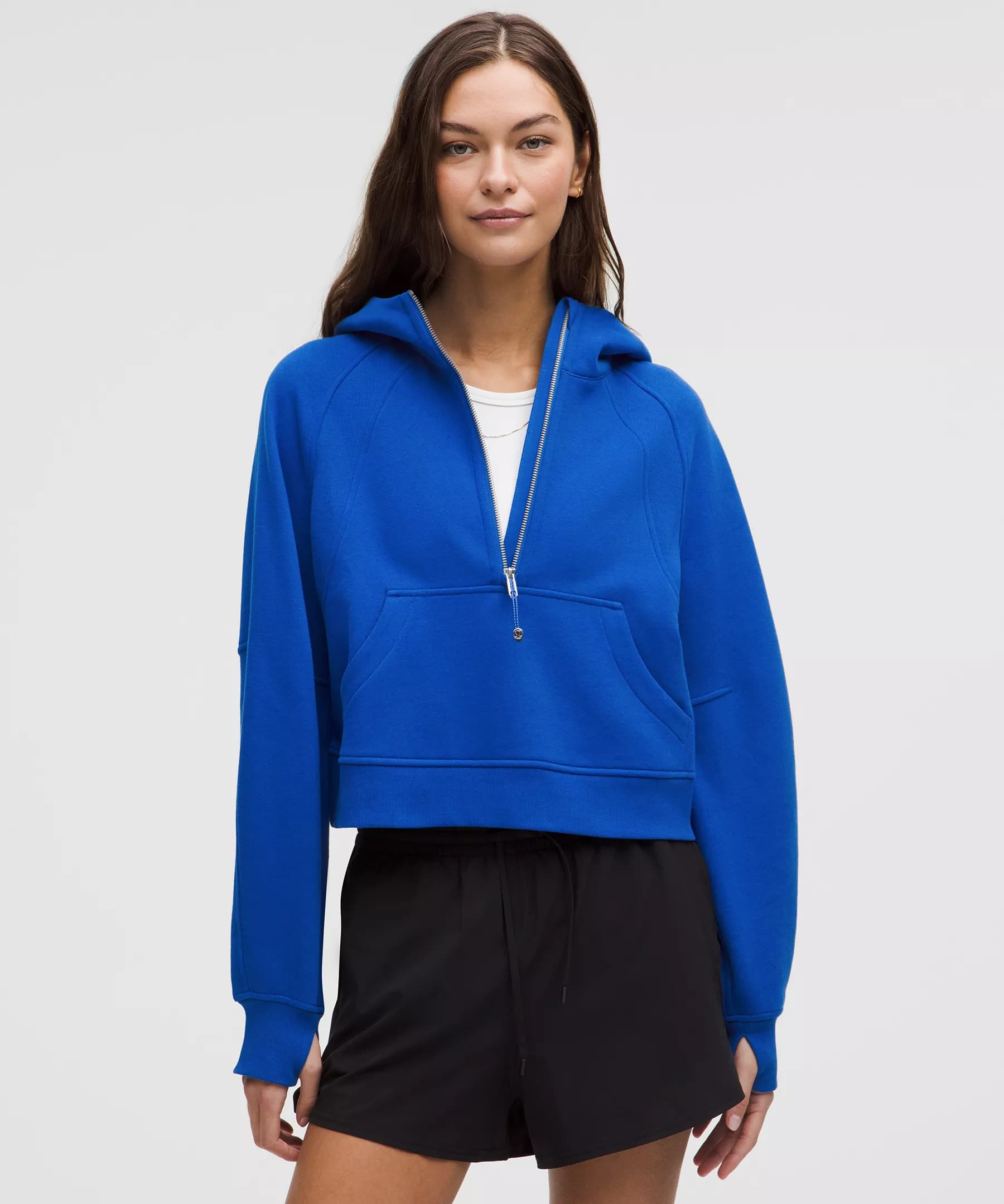 Scuba Oversized Half-Zip Hoodie - Image 1