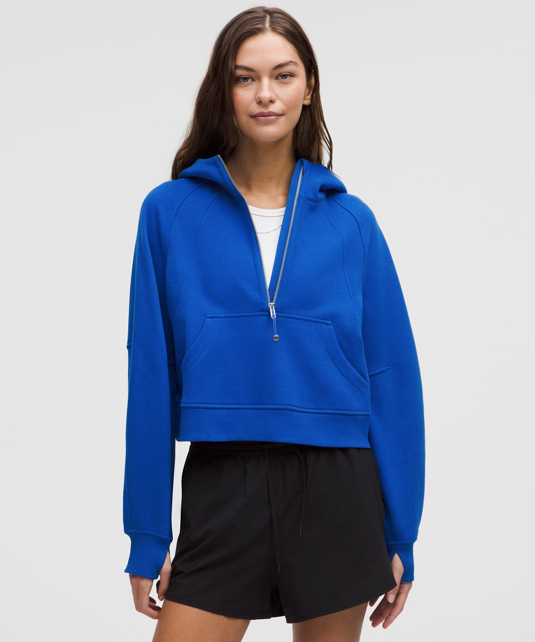 Scuba Oversized Half-Zip Hoodie - Image 1
