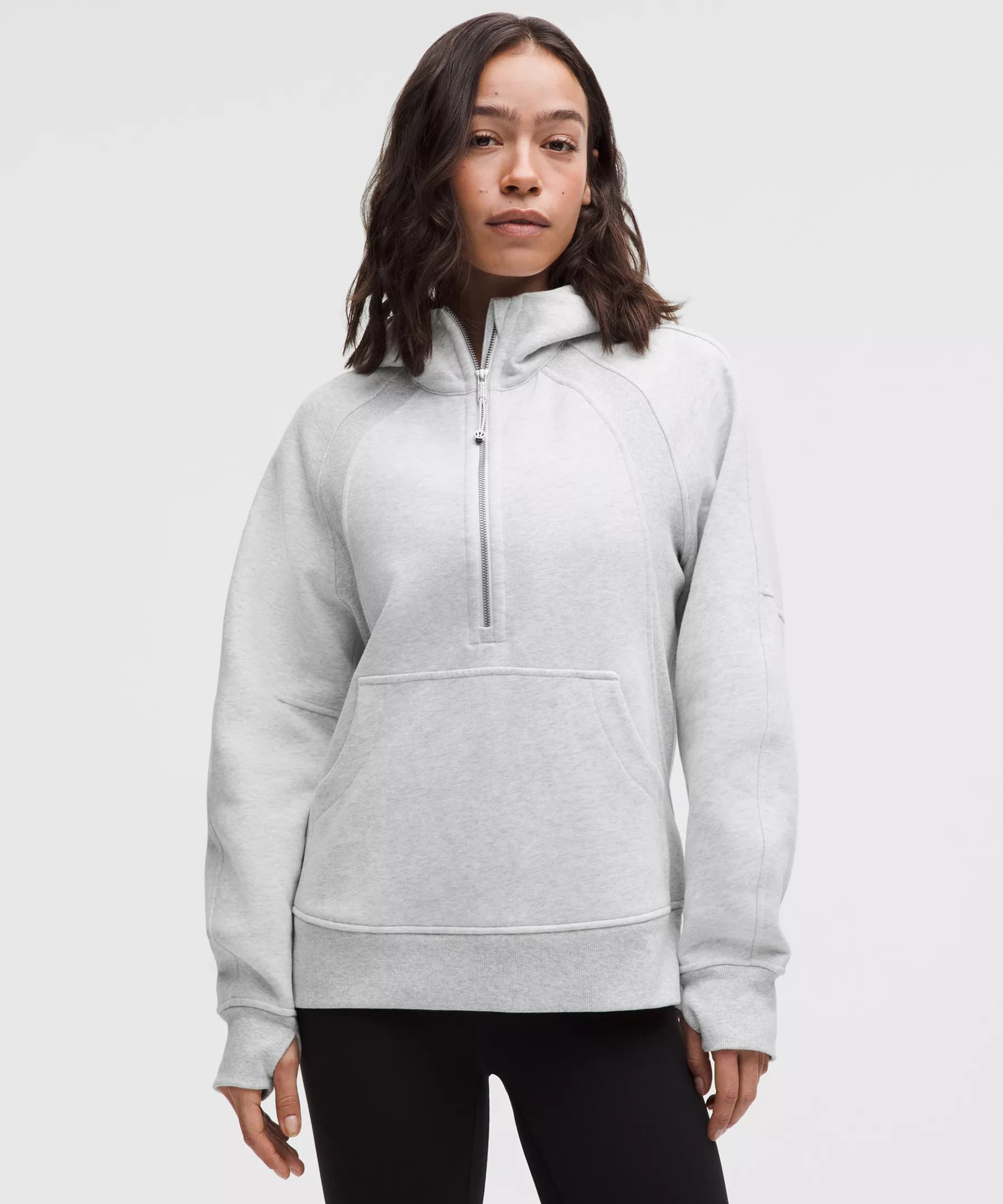 Scuba Oversized Half-Zip Hoodie *Long - Image 1