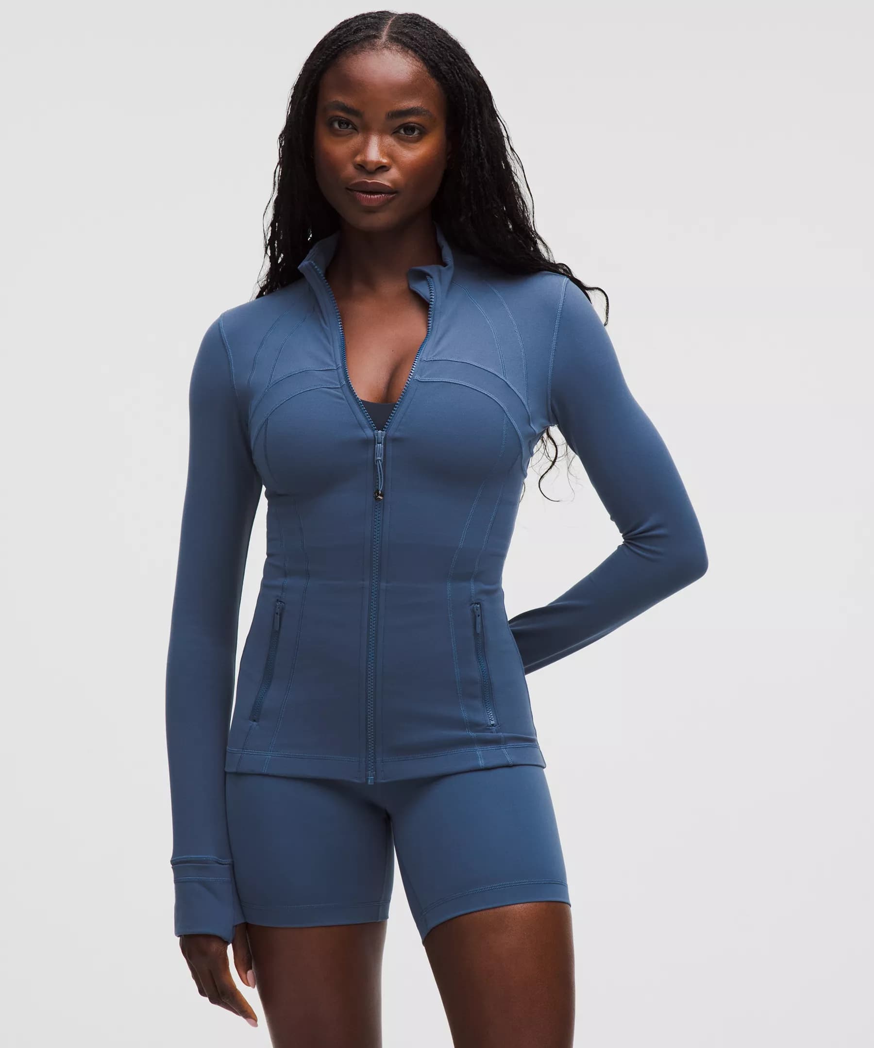 Define Jacket *Nulu - Blue Twill - 2 - Image 1