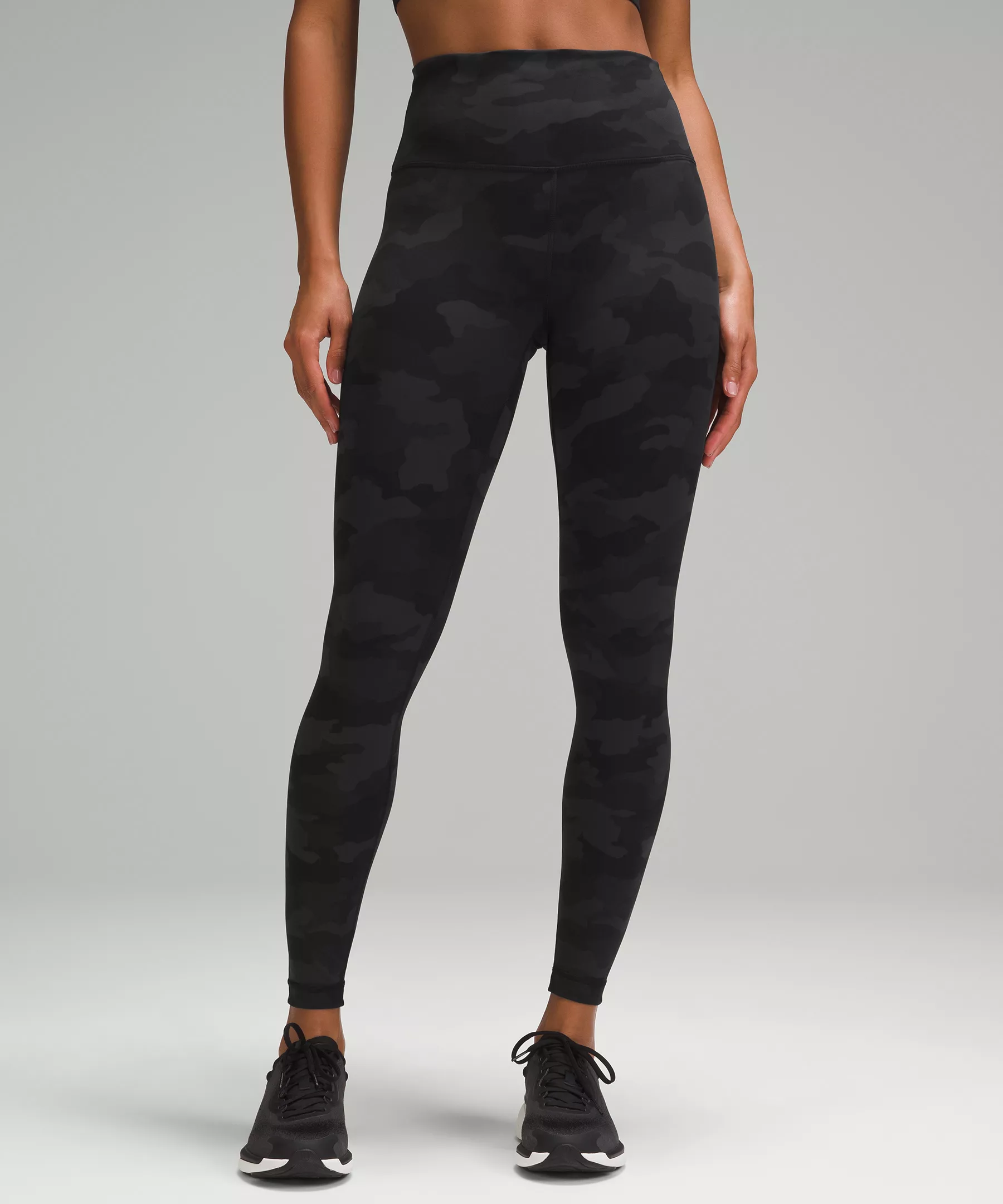 Wunder Train High-Rise Tight 28" - Heritage 365 Camo Deep Coal Multi - 16 - Image 1