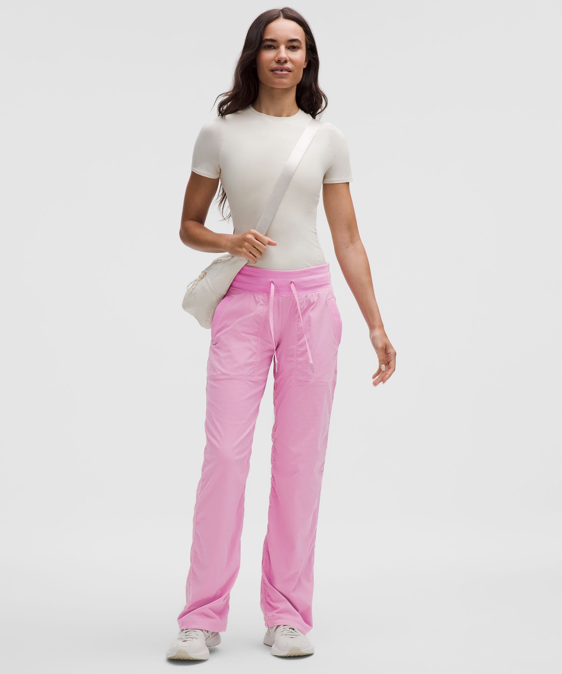 Dance Studio Mid-Rise Pant *Regular - Pink Frosting - 14