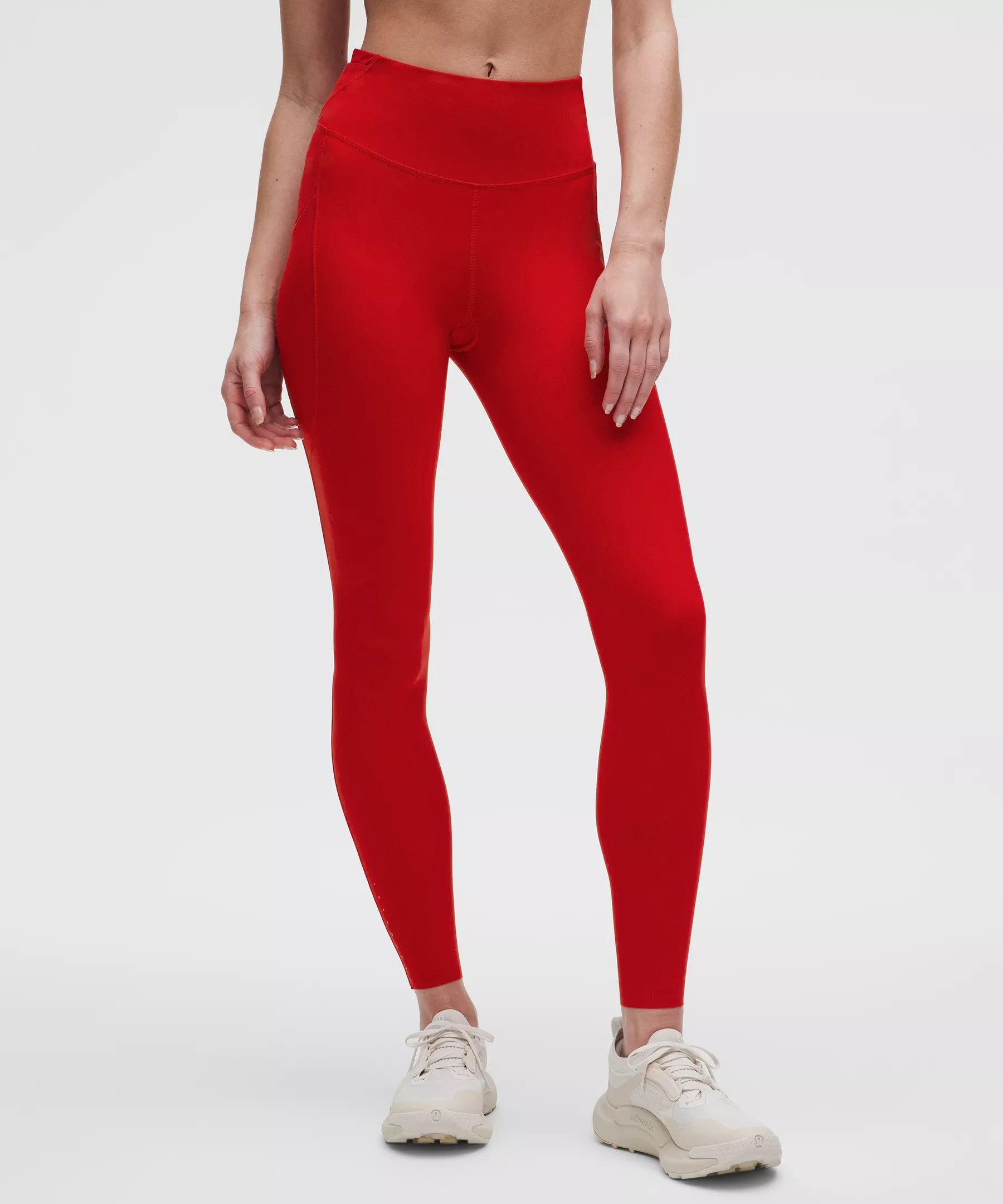 Fast and Free High-Rise Tight 28" *5 Pocket - Dark Red - 0 - Image 1