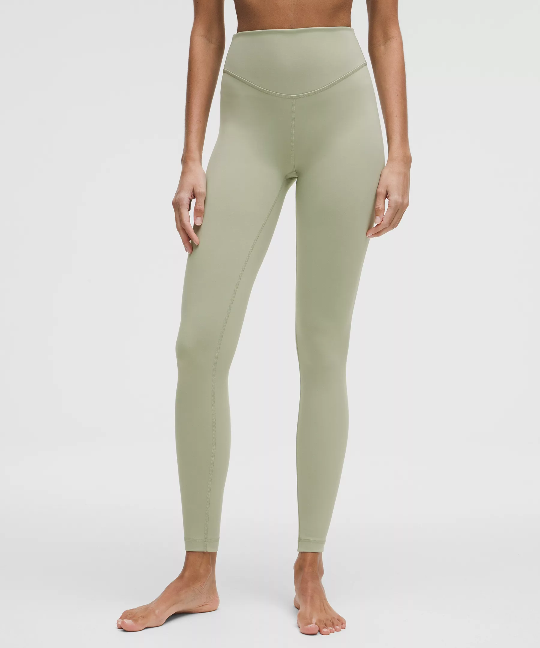 Wunder Under SmoothCover High-Rise Tight 28" - Fog Green - 8 - Image 1