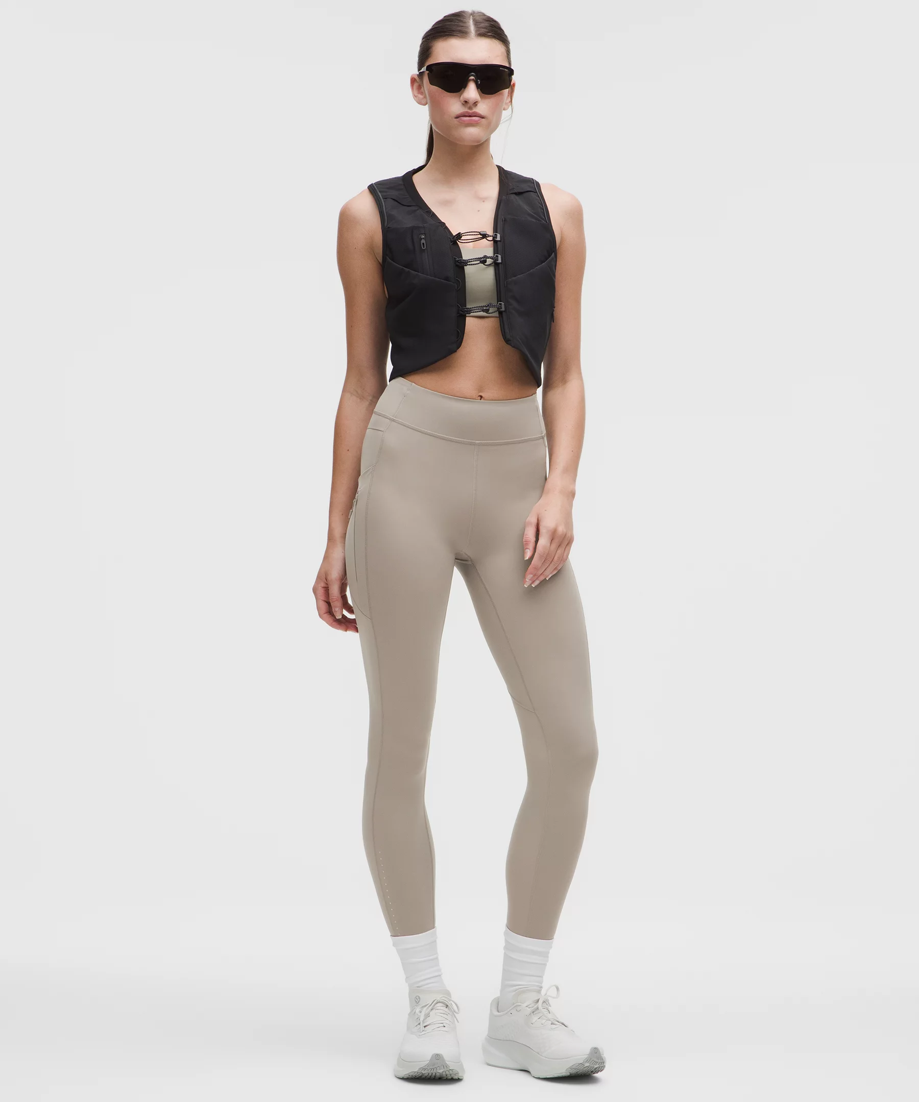 Fast and Free High-Rise Tight 25" Light *Special Edition - Warm Ash Grey - 10 - Image 1