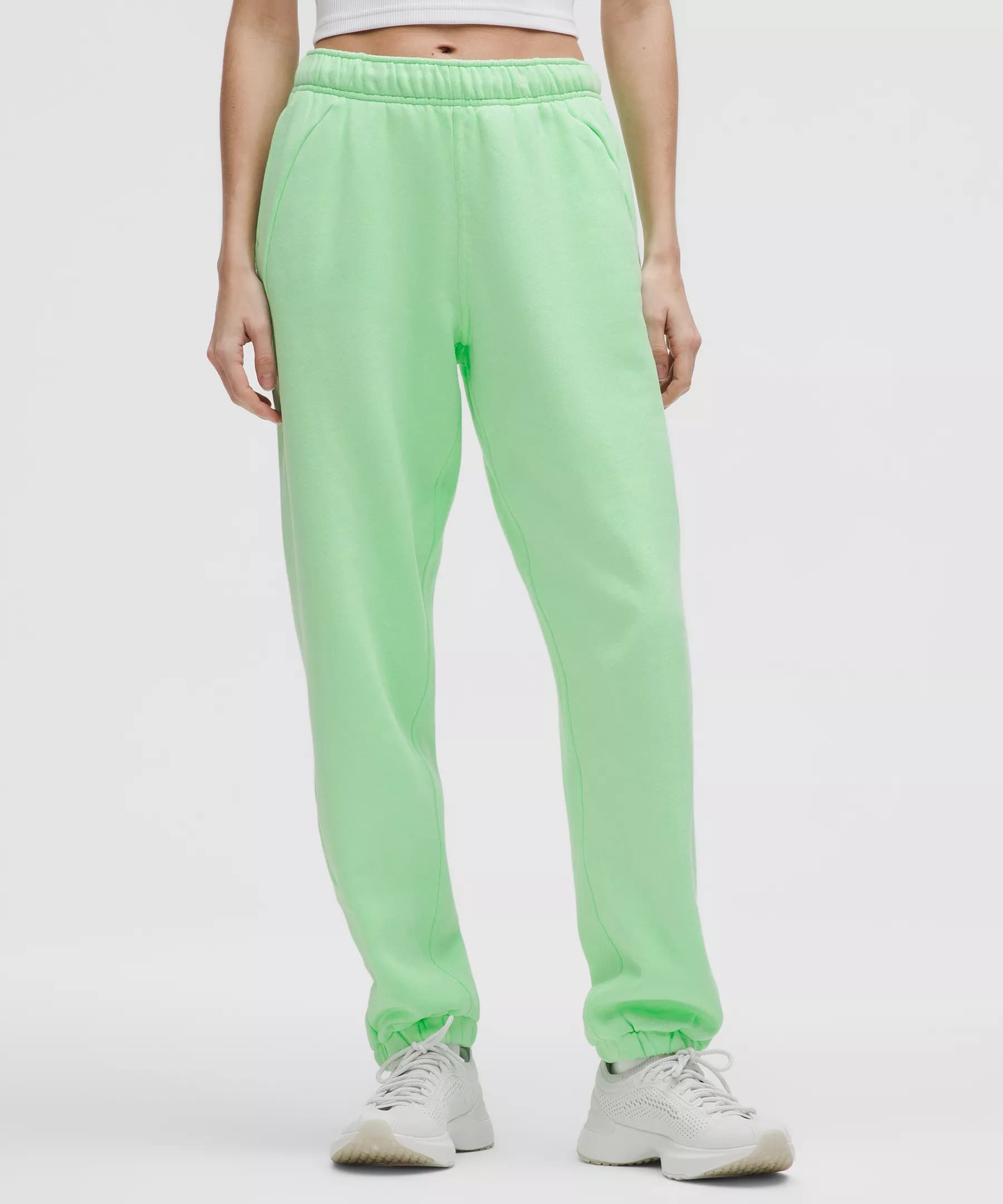 Scuba Mid-Rise Oversized Jogger *Regular - Citra Lime - XL - Image 1