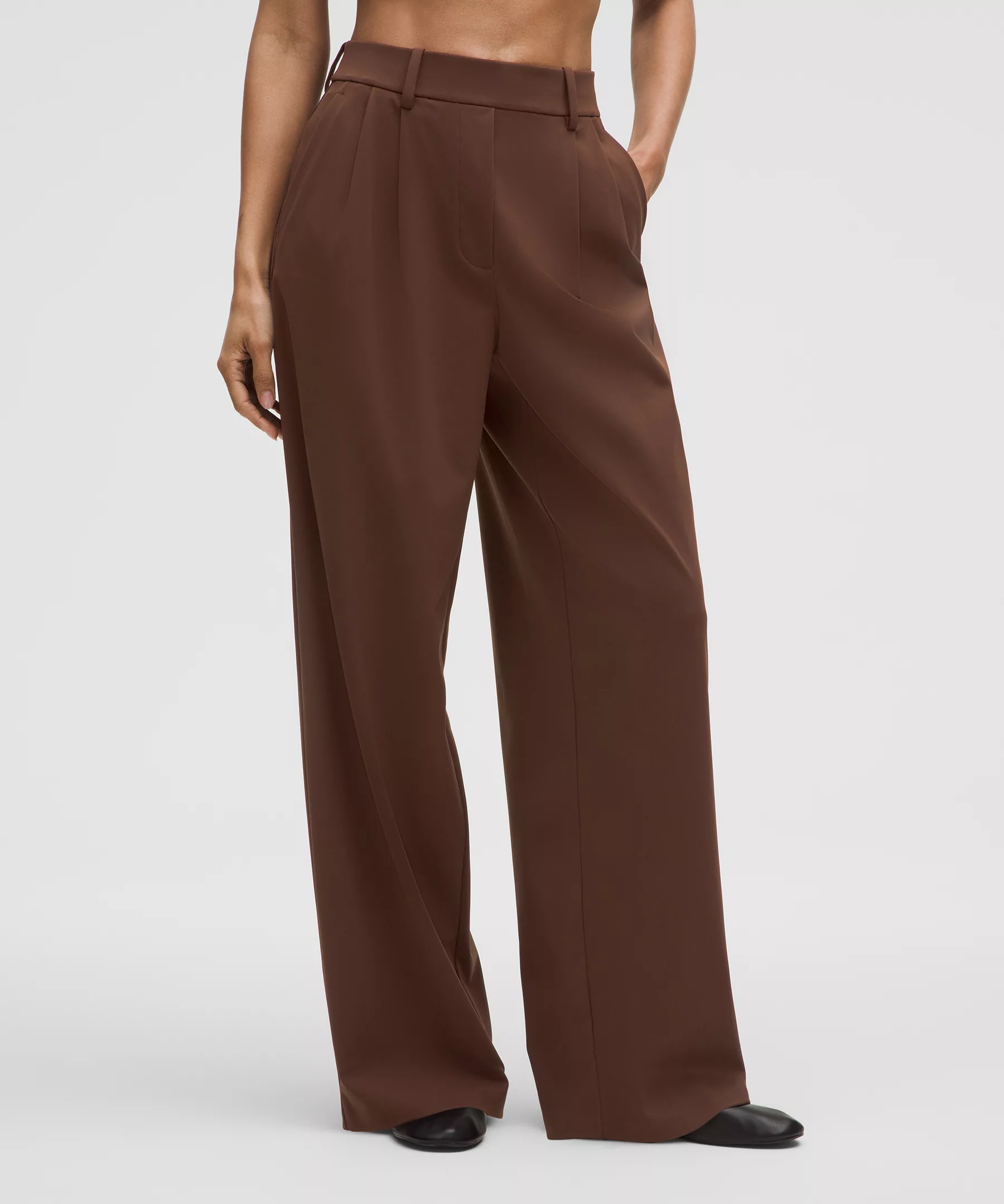 Daydrift High-Rise Wide-Leg Trouser *Regular - Lava Cake - XXS - Image 1