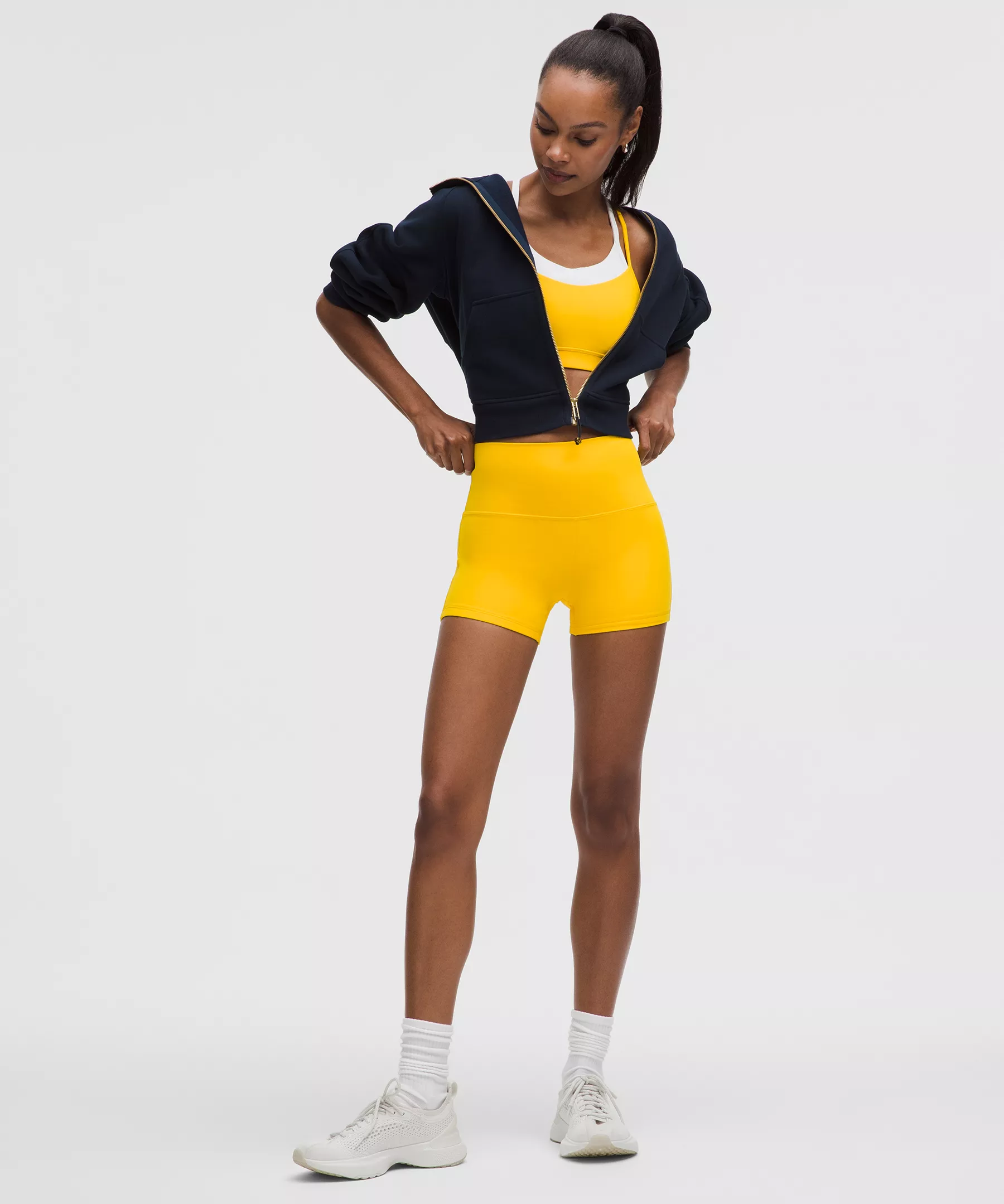 lululemon Align™ High-Rise Short 4" - Maize Yellow - 4 - Image 1