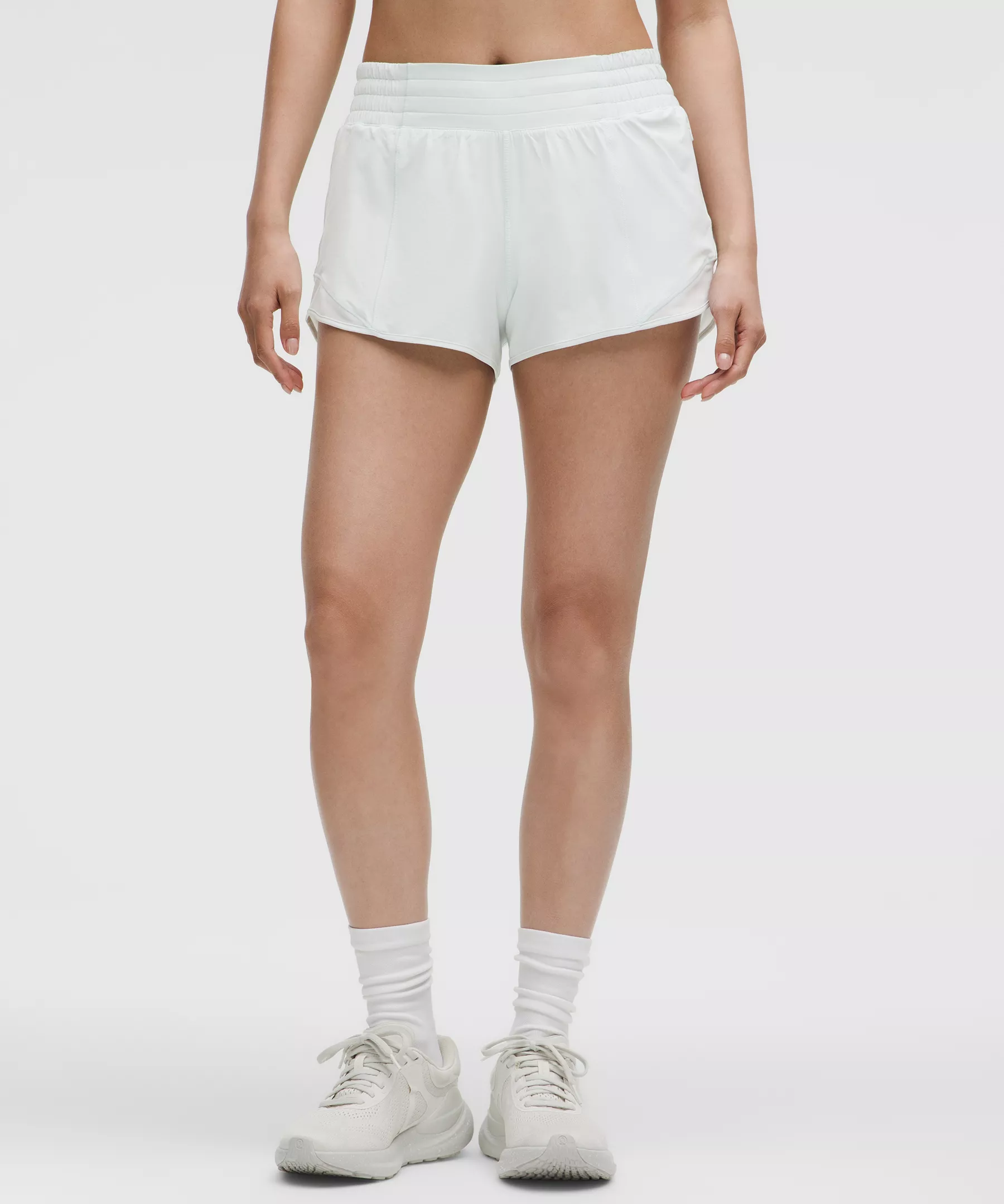 Hotty Hot High-Rise Lined Short 2.5" - Ocean Air - 4 - Image 1