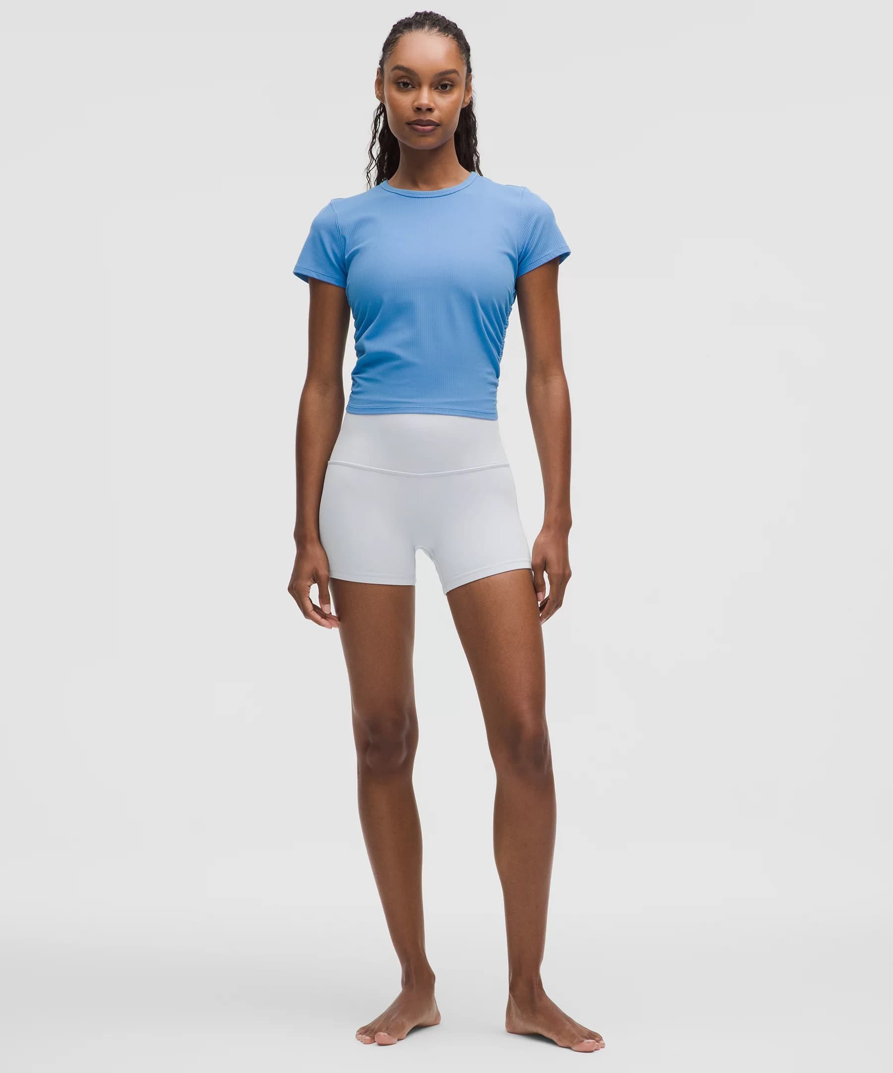 lululemon Align™ High-Rise Short 4" - Starch Blue - 4 - Image 1