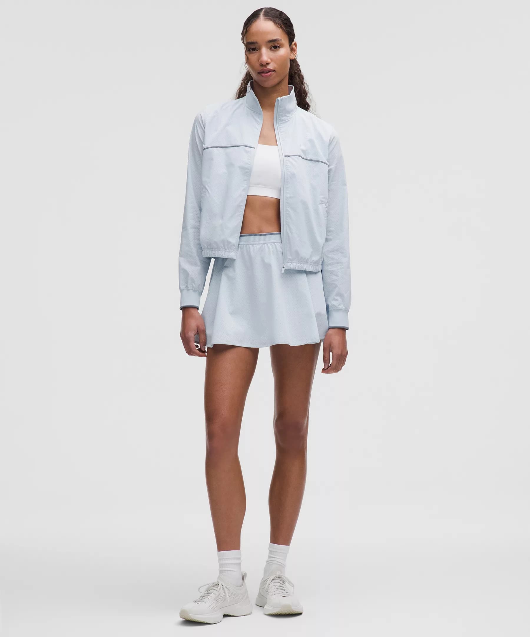 Perforated Narrow Waistband Tennis Skirt thumbnail 2