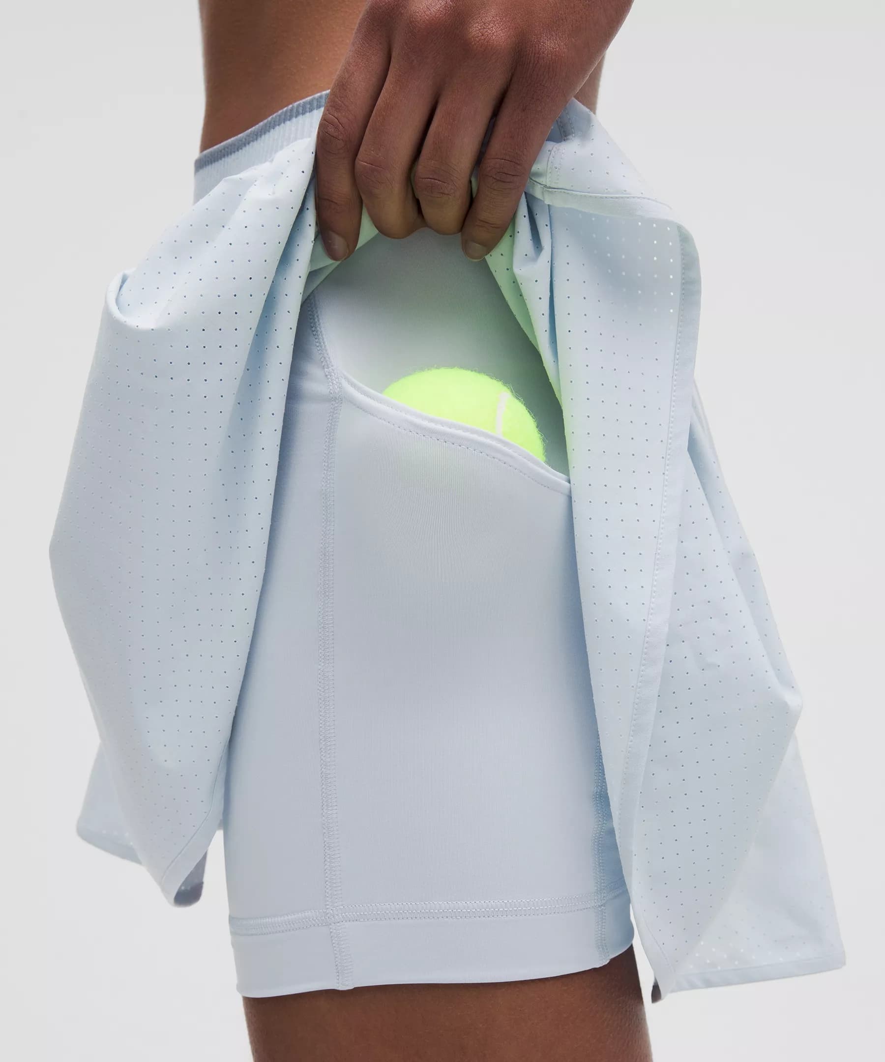 Perforated Narrow Waistband Tennis Skirt thumbnail 3