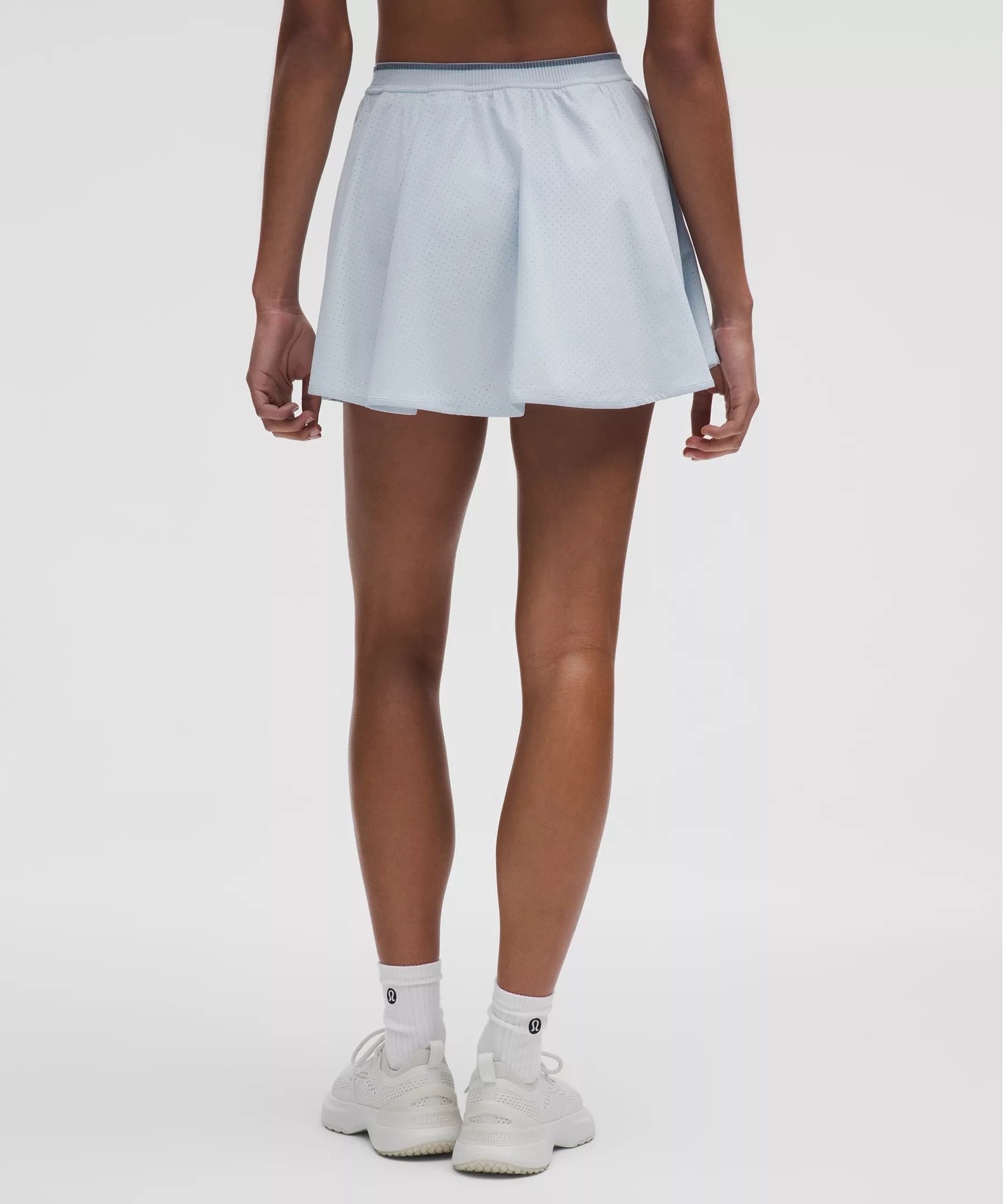 Perforated Narrow Waistband Tennis Skirt thumbnail 4
