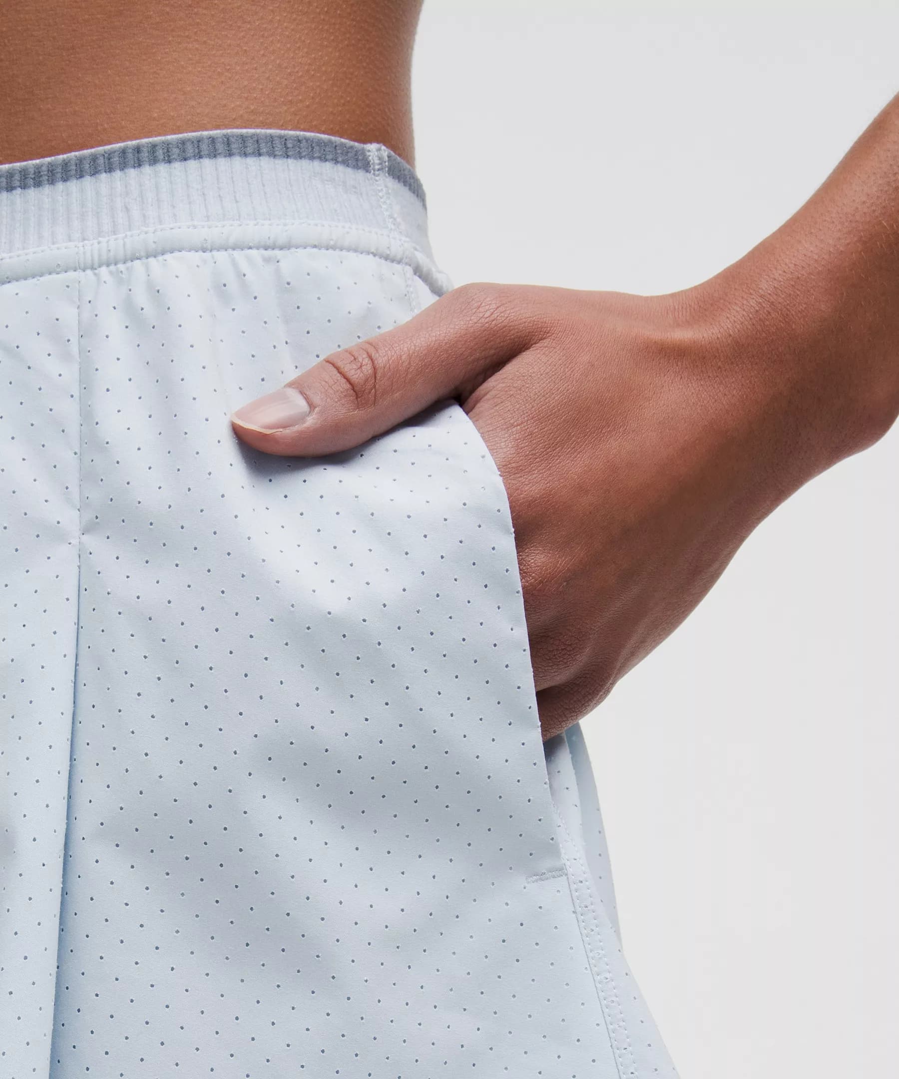 Perforated Narrow Waistband Tennis Skirt thumbnail 5