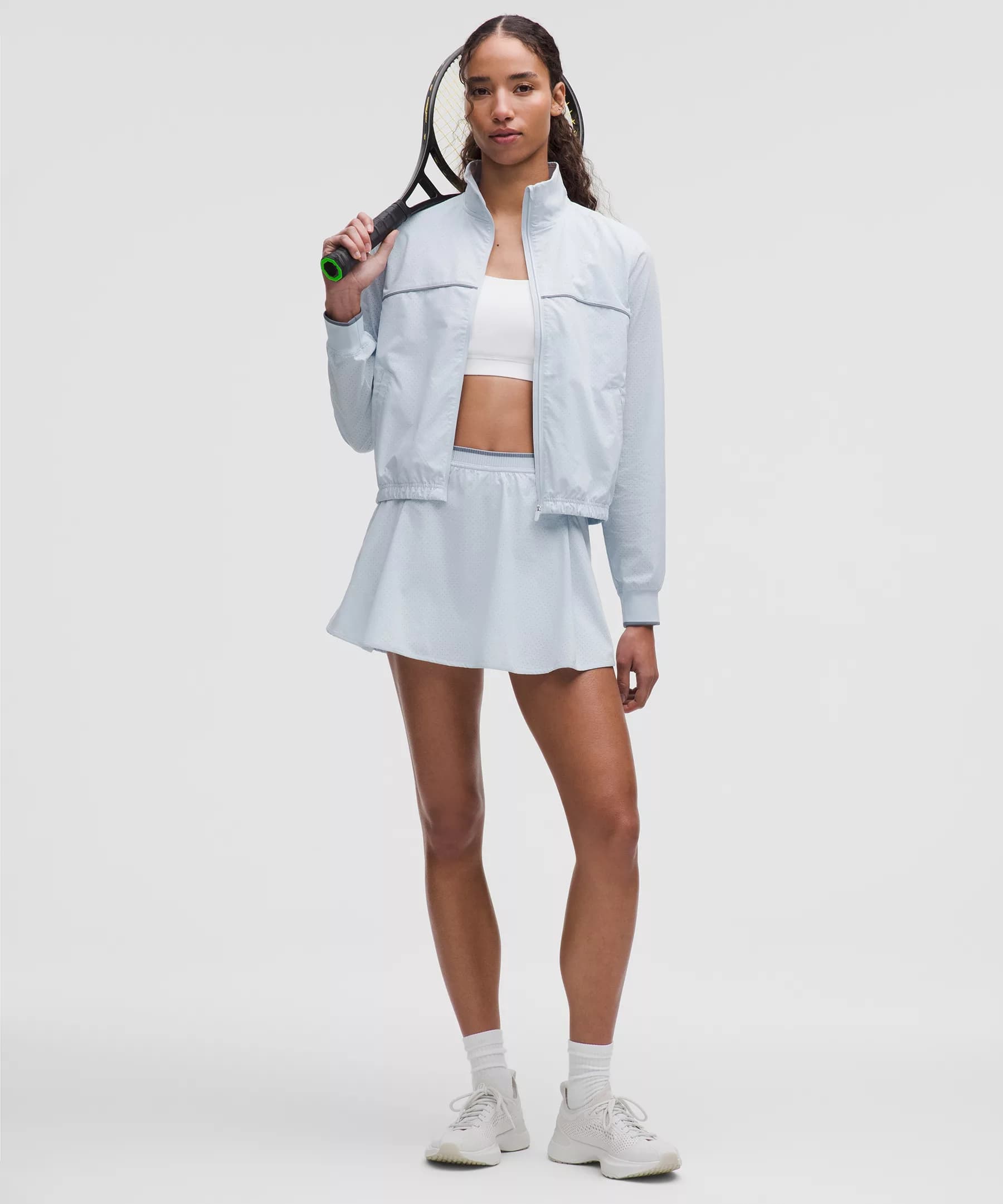 Perforated Narrow Waistband Tennis Skirt thumbnail 6