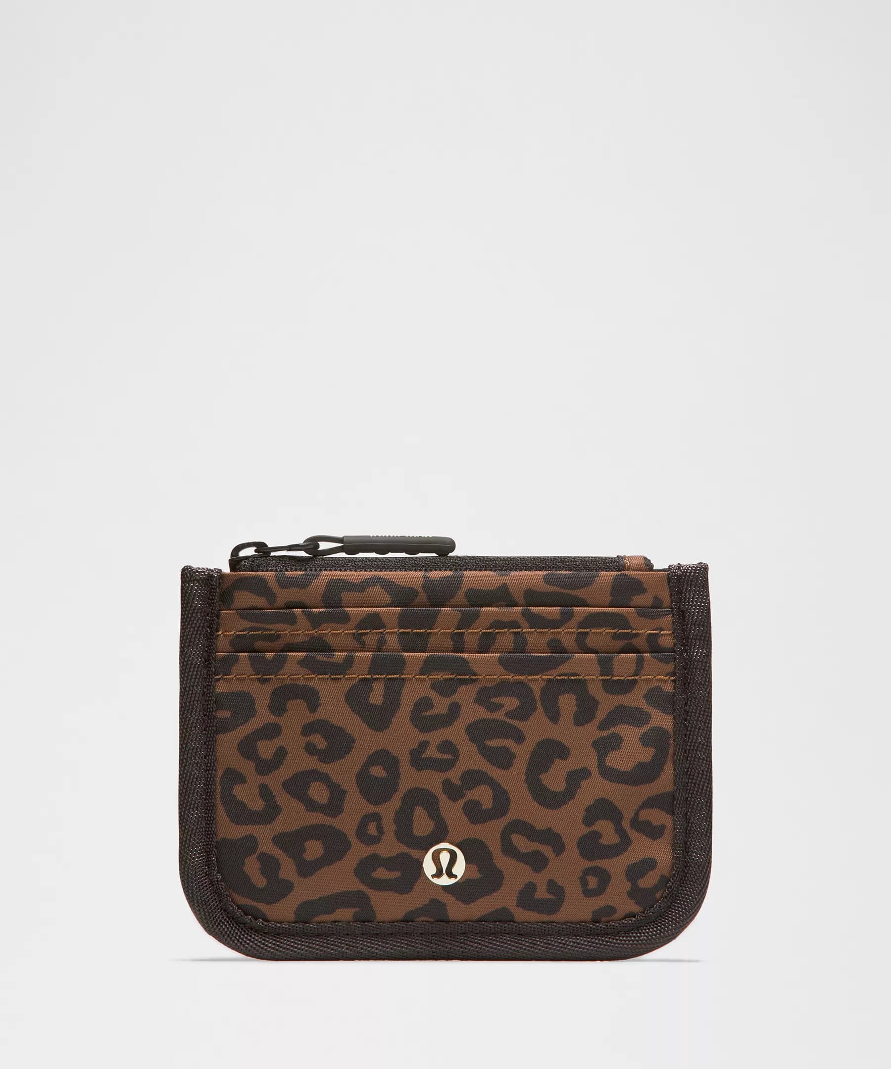 True Identity Card Case - Leopardo Shift Midi Desert Khaki Multi/Night Brown/Gold - ONE SIZE - Image 1