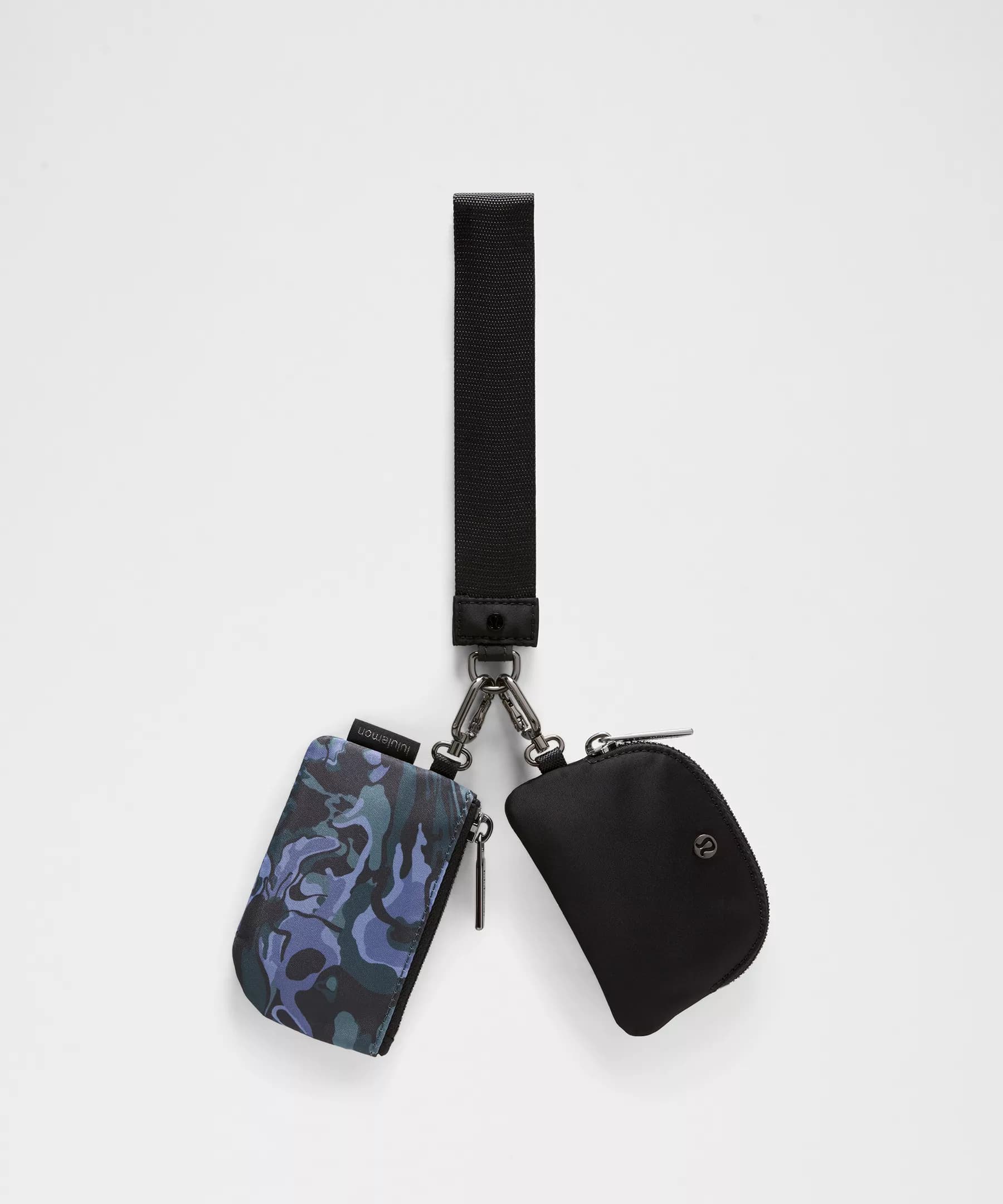 Dual Pouch Wristlet - Flower Meld Mini Multi/Gunmetal - ONE SIZE - Image 1