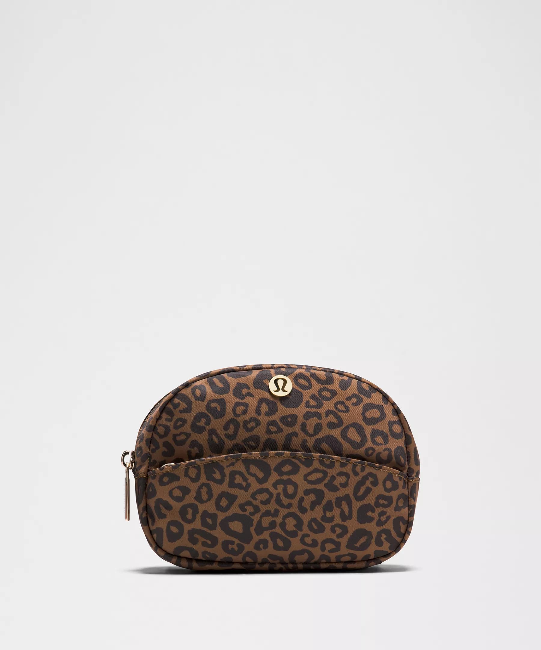 City Essentials Pouch *Mini 2L - Leopardo Shift Midi Desert Khaki Multi/Night Brown/Gold - ONE SIZE - Image 1