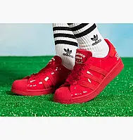 Adidas Orginals Chicago Girls Do It Better Superstar Red  thumbnail 3