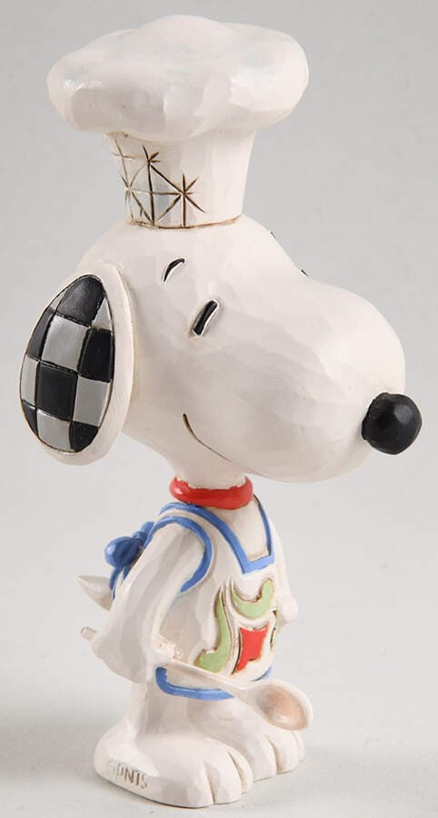 Snoopy Miniatures Snoopy Chef - Boxed by Jim Shore - Image 1