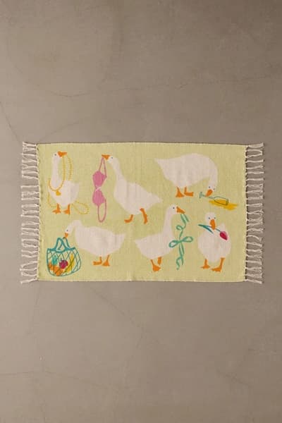 Cheeky Goose Printed Rug - Image 1