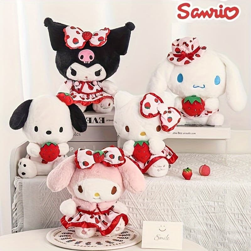Sanrio Kuromi No. 8 Strawberry Series - Cute, Fresh, Perfect Valentine's Day Gift - Image 1
