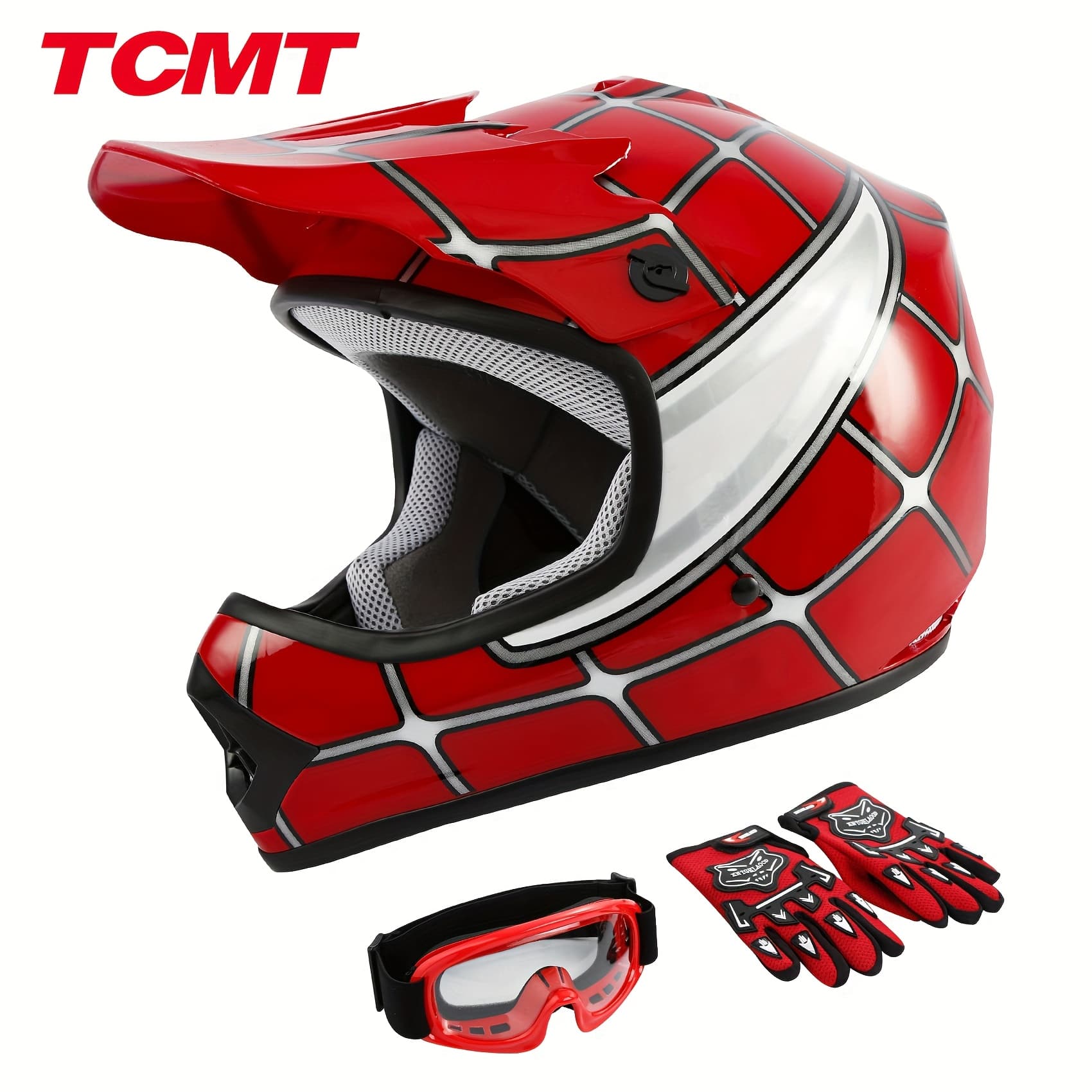 TCMT DOT Youth Teen for Street Dirt Bike Off Road ATV Motorcycle