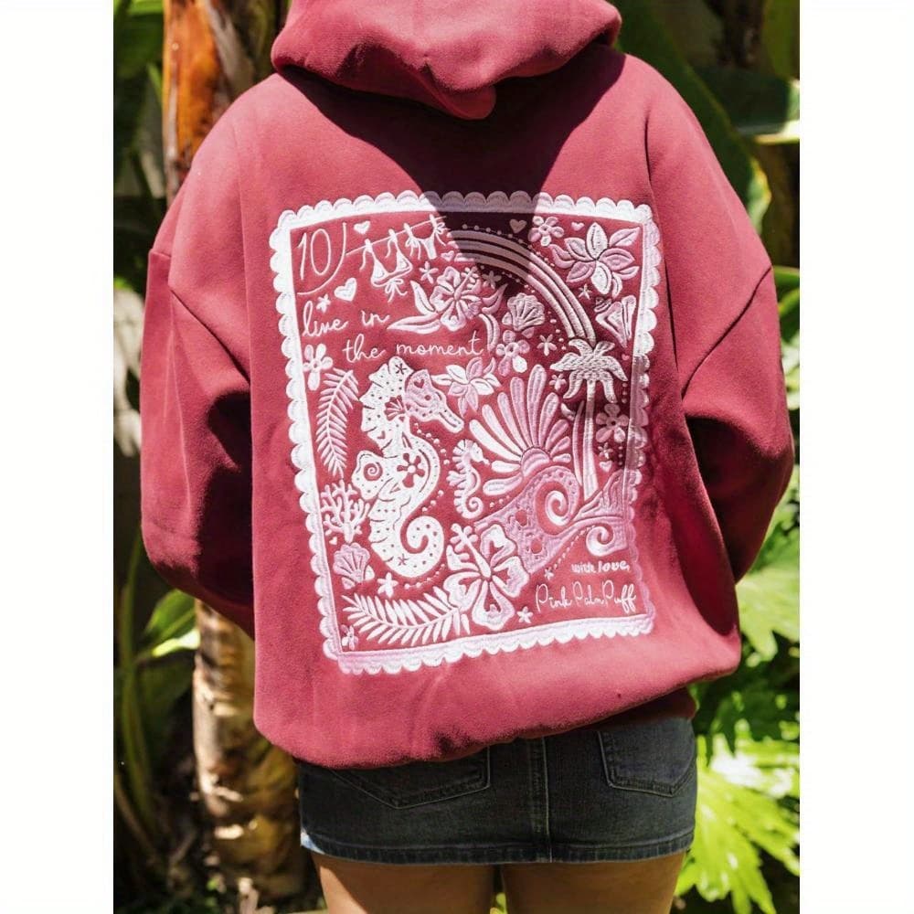 Women'S Elegant Hoodie - Beige Pullover Sweatshirt with Drop Shoulder Long Sleeves, All-Season Casual Streetwear for Everyday & Formal Outfits, Easy-Care Women'S Fashion Hoodie, Sweater Hoodie, Comfortable Clothing, Ribbed Cuffs Design, Durable Fabric, Lounge Wear, Trendy Sweatshirt, Soft Material, Unisex Style, Adults, Street Style, Cozy Clothing, Highquality Material, Pullover Sweater, Women, New Hoodies for Women, Ladies Hoodies, Black Hoodie for Women High Quality, Ladies Fashion