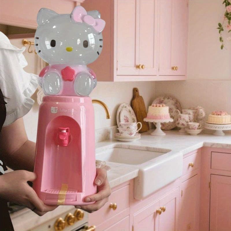 KT Water Dispenser Kitchen Sink Faucet Replacement 4-Season Universal Mini Water Dispenser for Bedroom Desk, Hello Kitty Water Dispenser Playset Fountain Drink Machine Small Water Dispenser Mini Things That Actually Work YSJ94 - Image 1