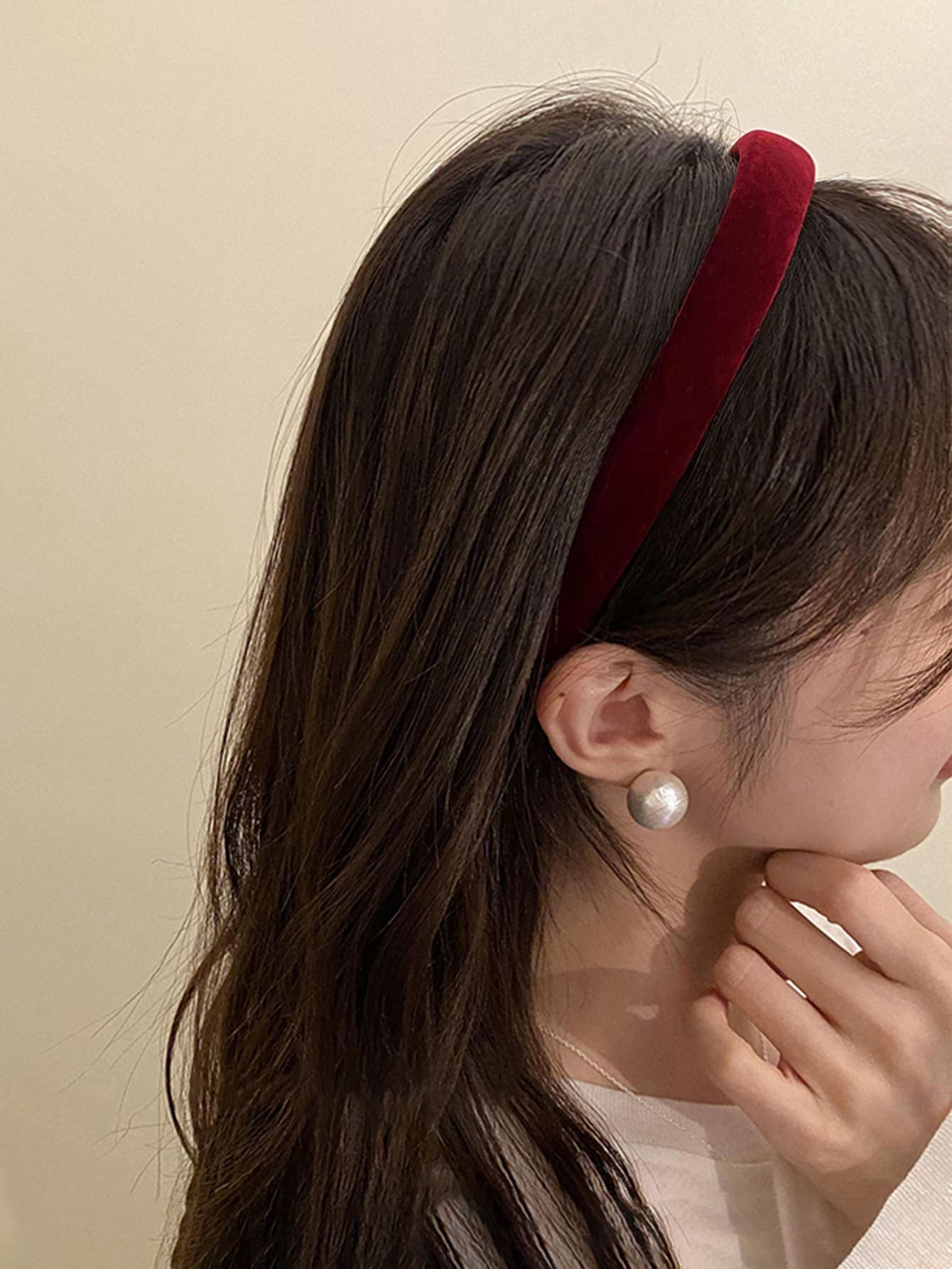 Solid Minimalist Headband Casual - Image 1