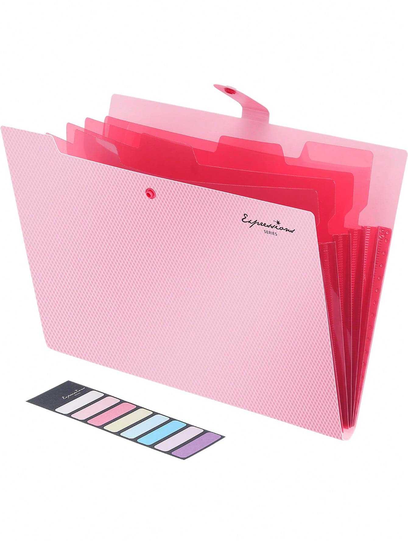 1pc Letter Graphic Random Expanding File Folder, Simple Multi-layer Accordion Folder For Office, School File Storage - Image 1