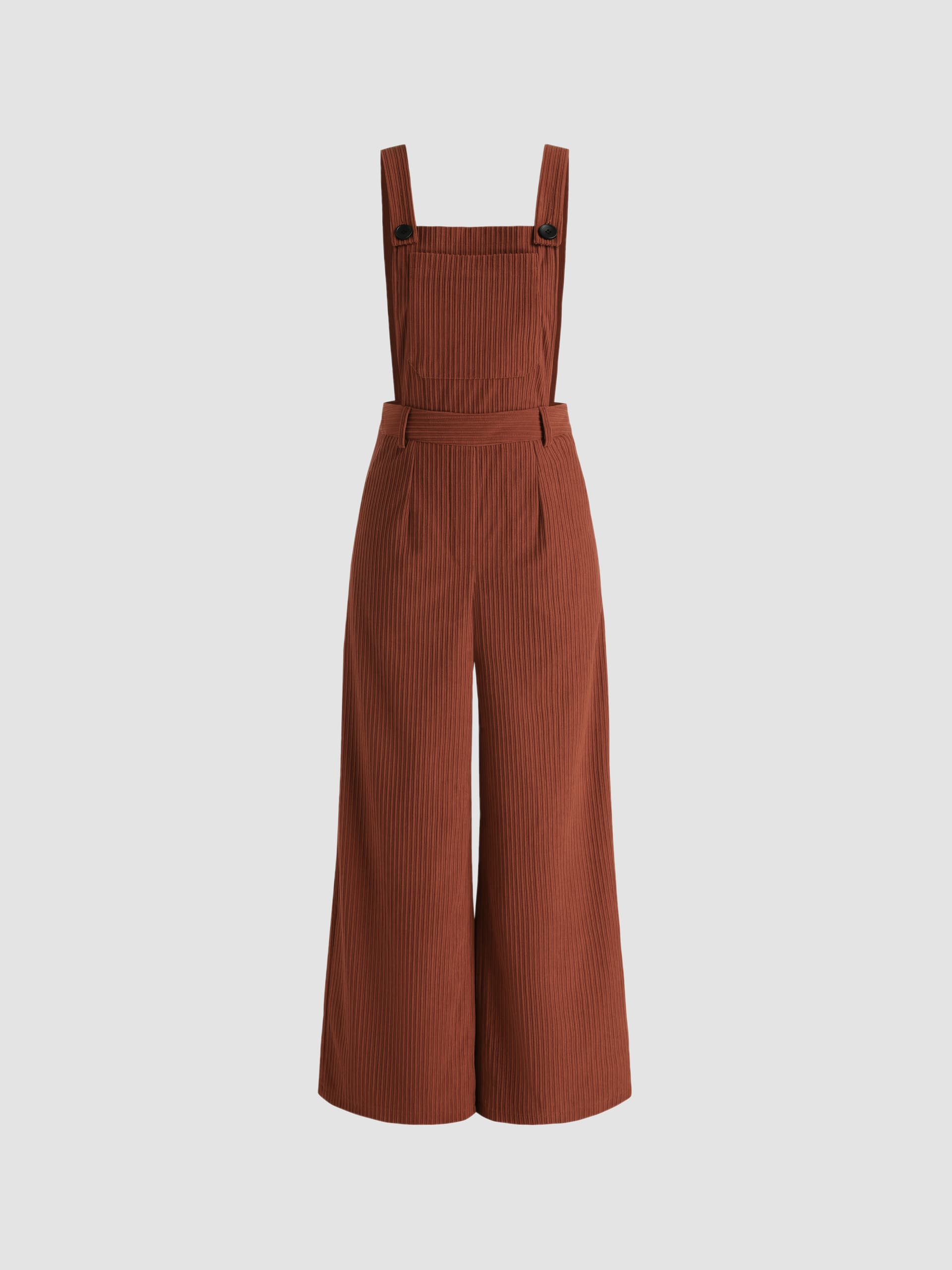 Kordwaren-Wide-Leg-Overalls - Image 1