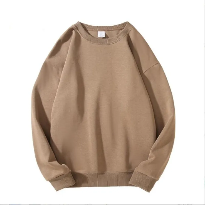 Y63 Yoga clothing round neck sweater outside wear loose casual sports tops warm sweatshirts men's and women's models unisex casual top fashion thumbnail 3
