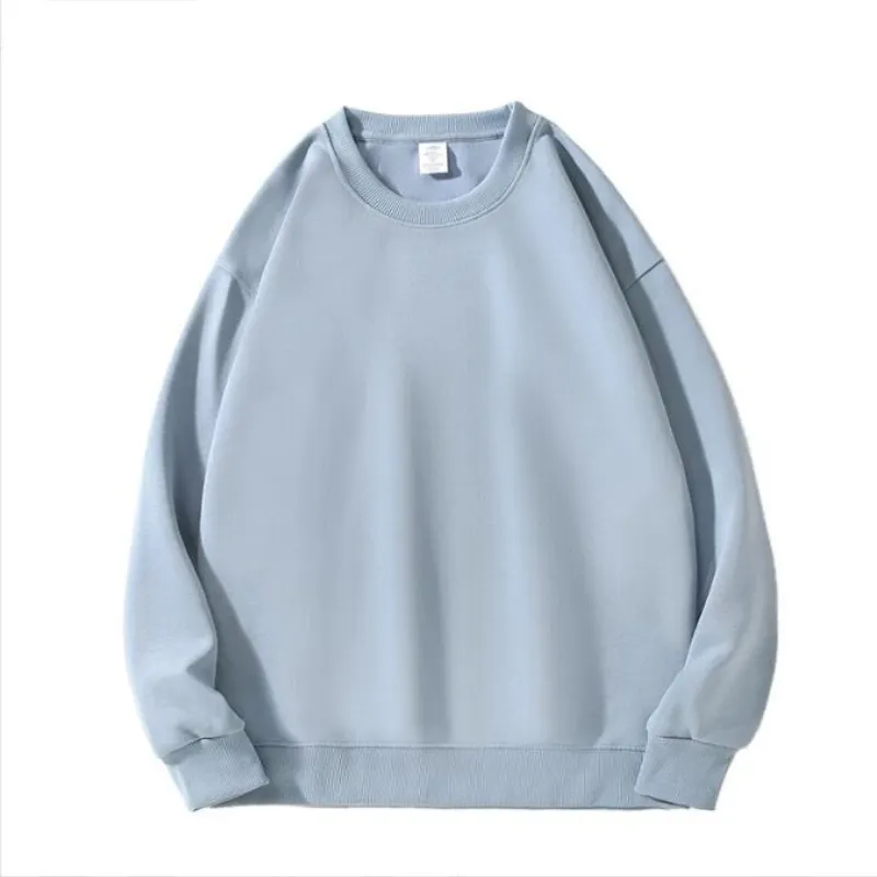 Y63 Yoga clothing round neck sweater outside wear loose casual sports tops warm sweatshirts men's and women's models unisex casual top fashion thumbnail 4