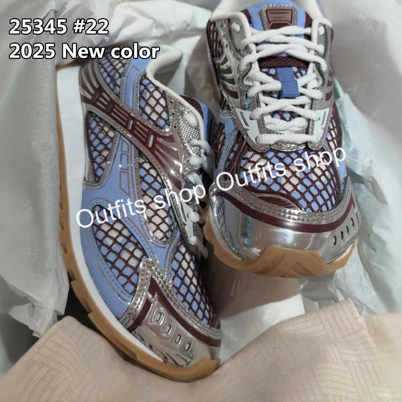 Sneaker Luxury Men Women Outside Casual Sneakers Fashion Shoes Size 35-40 thumbnail 2
