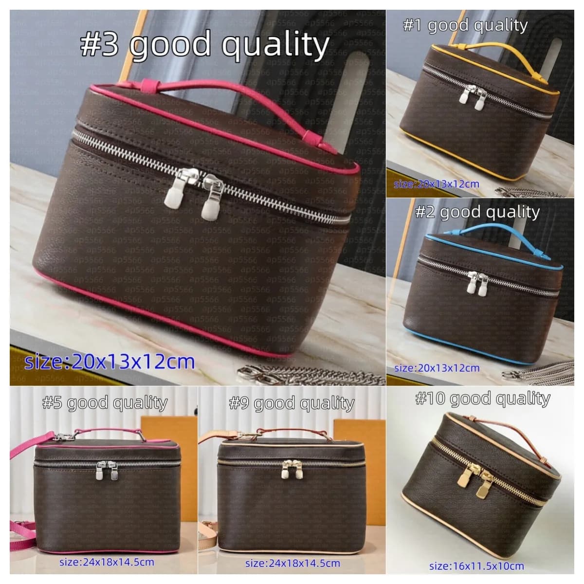 Designer makeup bag Cosmetic Bags Fashion Makeup Bag Women Designers Travel Ladies Purses High Quality Handbags - Image 1