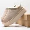 australia Tasman Slippers Tazz Classic Ultra Mini Platform Boots Disquette Fluff Yeah Funkette scuffette Black Chestnut Sand Mustard Seed Warm Snow Womens sliders thumbnail 8