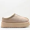 australia Tasman Slippers Tazz Classic Ultra Mini Platform Boots Disquette Fluff Yeah Funkette scuffette Black Chestnut Sand Mustard Seed Warm Snow Womens sliders thumbnail 10