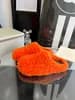 Mar Ted-dy bear fur slides fleece mules slippers winter warm comfortable shoes thumbnail 13