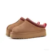 USE Tasman Boots Chestnut Designer Fur Sheepskin Tazz Booties For Women Australia Ultra Mini Platform Slide Snow Boot winter Bootss With Box Size 4-12 thumbnail 14