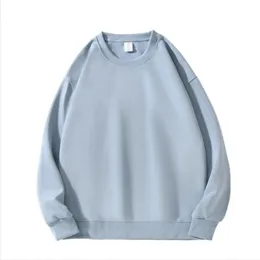 Y63 Yoga clothing round neck sweater outside wear loose casual sports tops warm sweatshirts men's and women's models unisex casual top fashion thumbnail 20