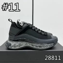 Men women suede leather calfskin classic printed casual Sneaker trainers canvas diamond sneaker Size 35-45 thumbnail 24