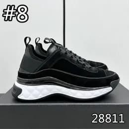 Men women suede leather calfskin classic printed casual Sneaker trainers canvas diamond sneaker Size 35-45 thumbnail 23