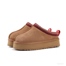 USE Tasman Boots Chestnut Designer Fur Sheepskin Tazz Booties For Women Australia Ultra Mini Platform Slide Snow Boot winter Bootss With Box Size 4-12 thumbnail 22
