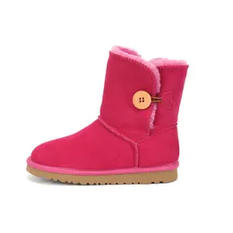 45Color Topquality Women's mini Luxury Snow Boots with fur Genuine leather girl snow boot ankle short bow mini fur Size 35-43 thumbnail 13