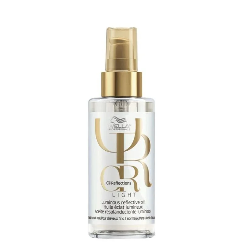Óleo Capilar Oil Reflections Light  Wella - 100ml 100ml - Image 1