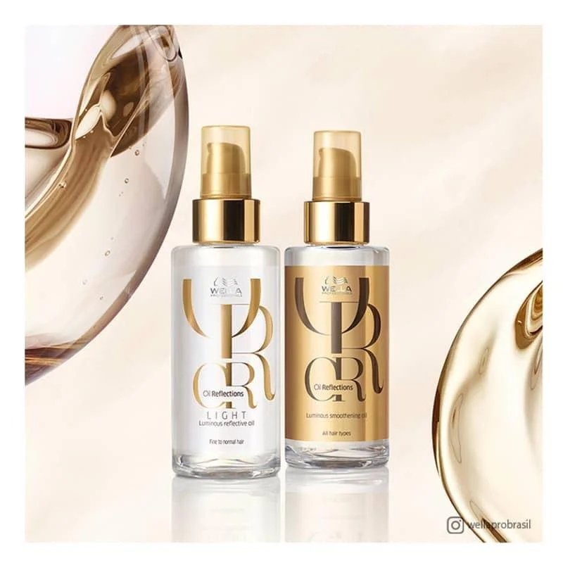 Óleo Capilar Oil Reflections Light  Wella - 100ml 100ml thumbnail 2