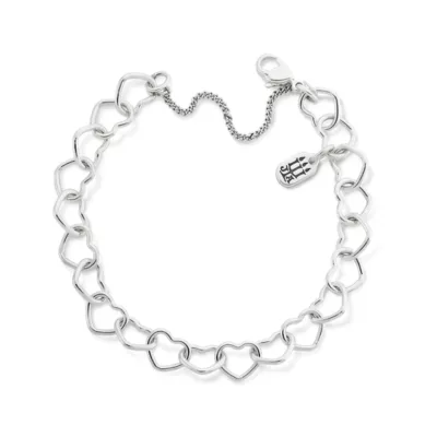 Connected Hearts Charm Bracelet - Image 1